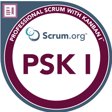 Scrum.org PSK I Badge