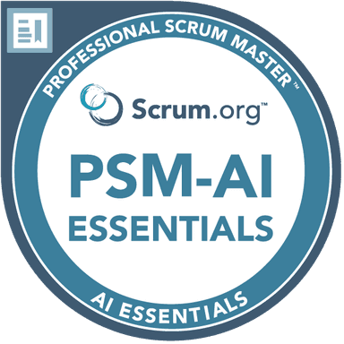 Scrum.org PSM-AI Essentials Badge