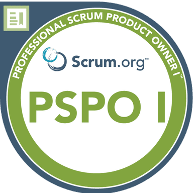 Scrum.org PSPO I Badge